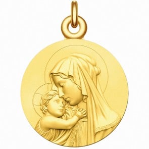 Médaille Madone de Botticelli EXC. (Or Jaune)