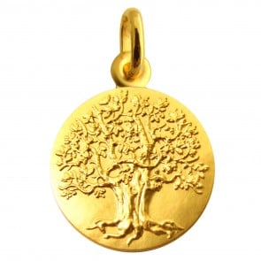 Médaille arbre de vie (Or Jaune)