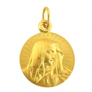 Médaille Mater Dolorosa (Or Jaune) 