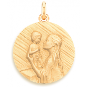 Médaille Mère à l'Enfant  - medaillle bapteme Becker