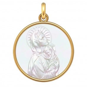 Médaille Vierge à l'Enfant "La Maternité"