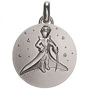 Médaille Petit Prince dans les étoiles (Argent)