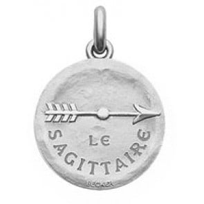 Médaille stylisée Zodiaque Sagittaire BECKER ( argent)
