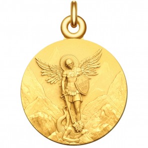Médaille Saint-Michel (Or Jaune)
