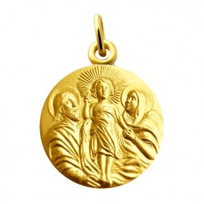 Médaille Sainte Famille Martineau (Or Jaune)