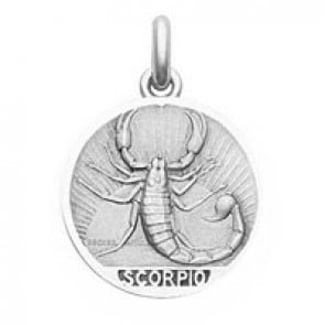 Médaille Zodiaque Scorpion BECKER ( argent)