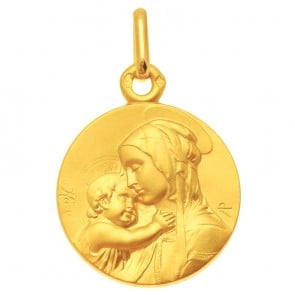 Médaille Vierge à l'enfant de Botticelli