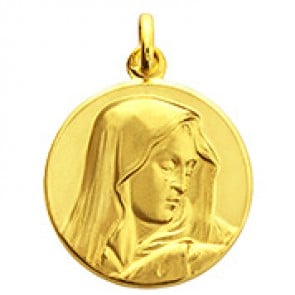 Médaille Vierge au pouce