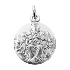 medaille-vierge-aux-anges-argent