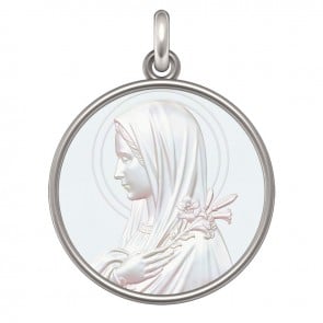 Médaille Vierge au Lys