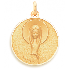 Médaille Vierge Candide  - medaillle bapteme Becker