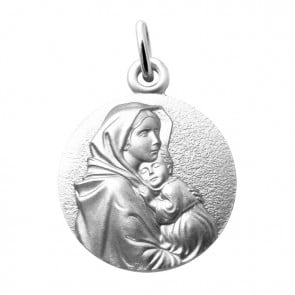 Médaille Vierge à l'Enfant de Ferruzi Martineau (Argent)