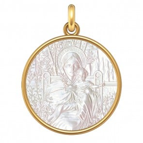 Médaille Mater Divinae Gratia (Or & Nacre)