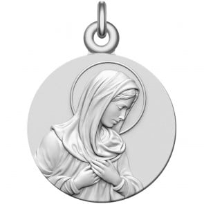 Médaille la Vierge Marie argent