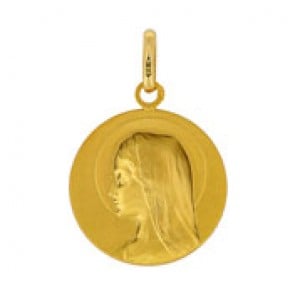 Médaille Vierge (Or Jaune)