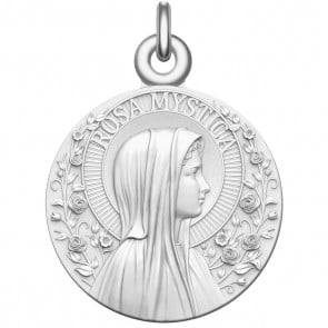 Médaille la Vierge Rosa Mystica (Argent)