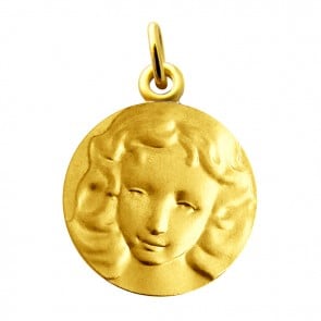  Médaille Visage d'Ange Martineau (Or Jaune)