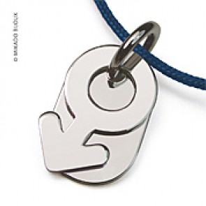 Pendentif Sex Symbol Boy (Or Blanc)