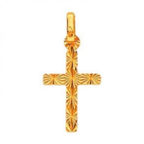 Pendentif Croix 2 Diamantages