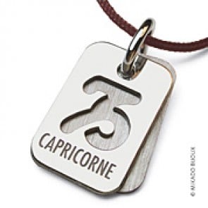 Pendentif SIGNS Capricorne (Argent)