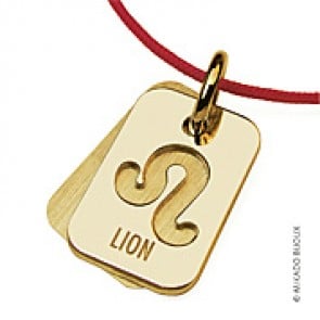 Pendentif SIGNS Lion (Or Jaune)