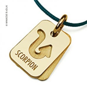 Pendentif SIGNS Scorpion (Or Jaune)