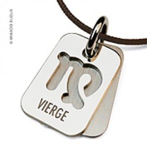 Pendentif SIGNS Vierge (Argent)