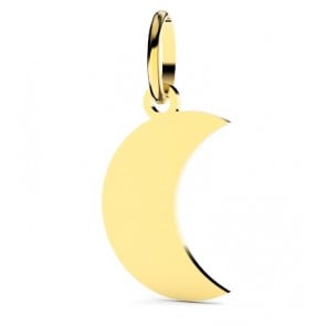 Pendentif Lune (Or Jaune 9K)