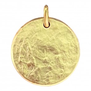 Médaille La Belle Martelée Or jaune
