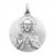 Médaille Christ Sacré Coeur  (argent)