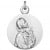 Médaille Vierge à l'Enfant "La Maternité" (Argent)