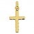 Pendentif Croix Ciselée (Or Jaune)