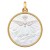 Médaille Colombe divine (Or & Nacre)