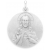 Médaille Christ Sacré Coeur  (argent)