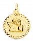 Médaille Ange contour ciselé