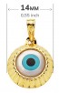 Pendentif Oeil bleu