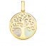 Médaille Arbre de Vie ronde