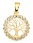 PendentifArbre de Vie entourage oxydes