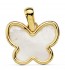Pendentif Papillon Nacre (Or jaune)