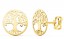 Boucles d'oreilles Arbre de Vie ajourée