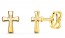 Boucles d'oreilles double Croix