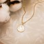 Pendentif Triskel Nacre (Or jaune)