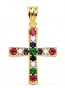 Croix Oxydes Multicolores