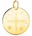 Médaille Rose des vents (Or Jaune)