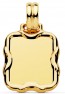 Médaille rectangle Miroir