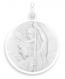 Médaille Becker Saint Christophe de profil (Argent)