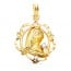 Médaille Vierge et oxydes