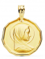 Médaille Vierge Bienveillante (Or Jaune 9K)
