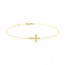 Bracelet croix (Or Jaune)