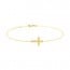 Bracelet croix (Or Jaune)